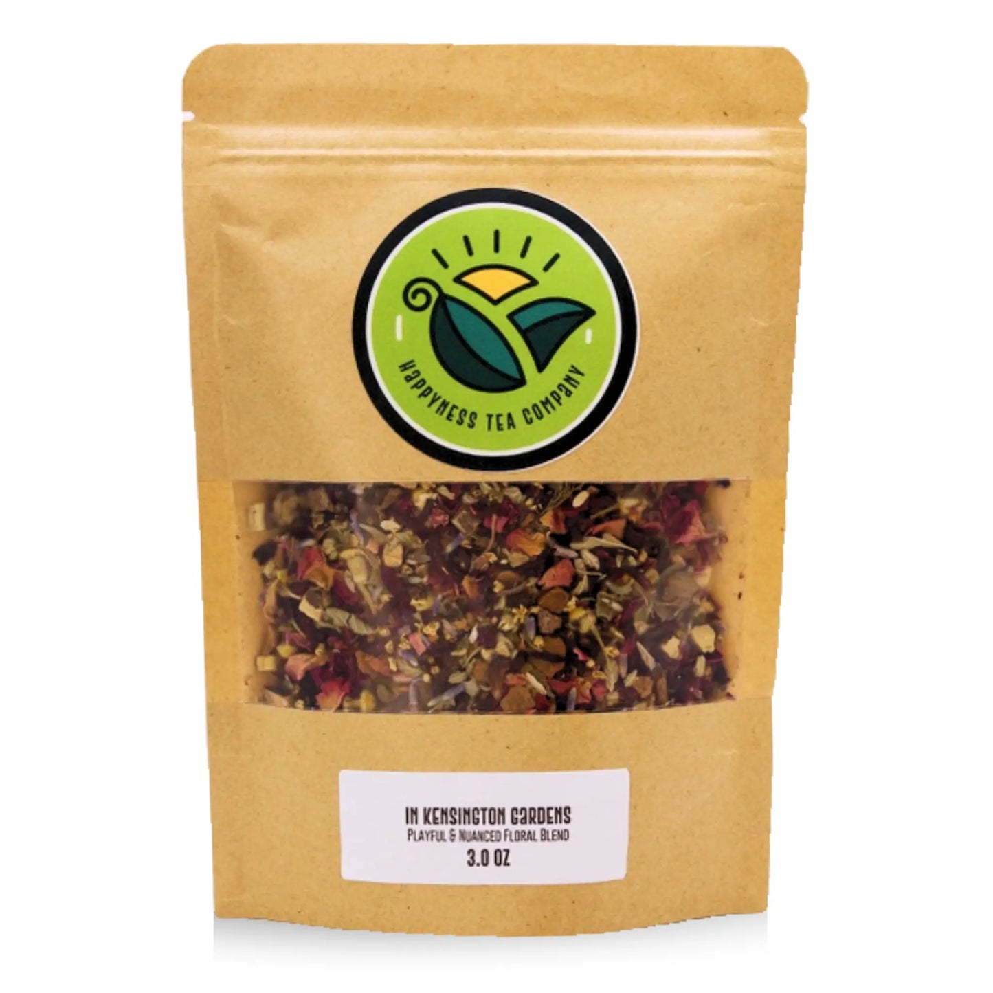 Looseleaf tea blend in bag hibiscus licorice clove