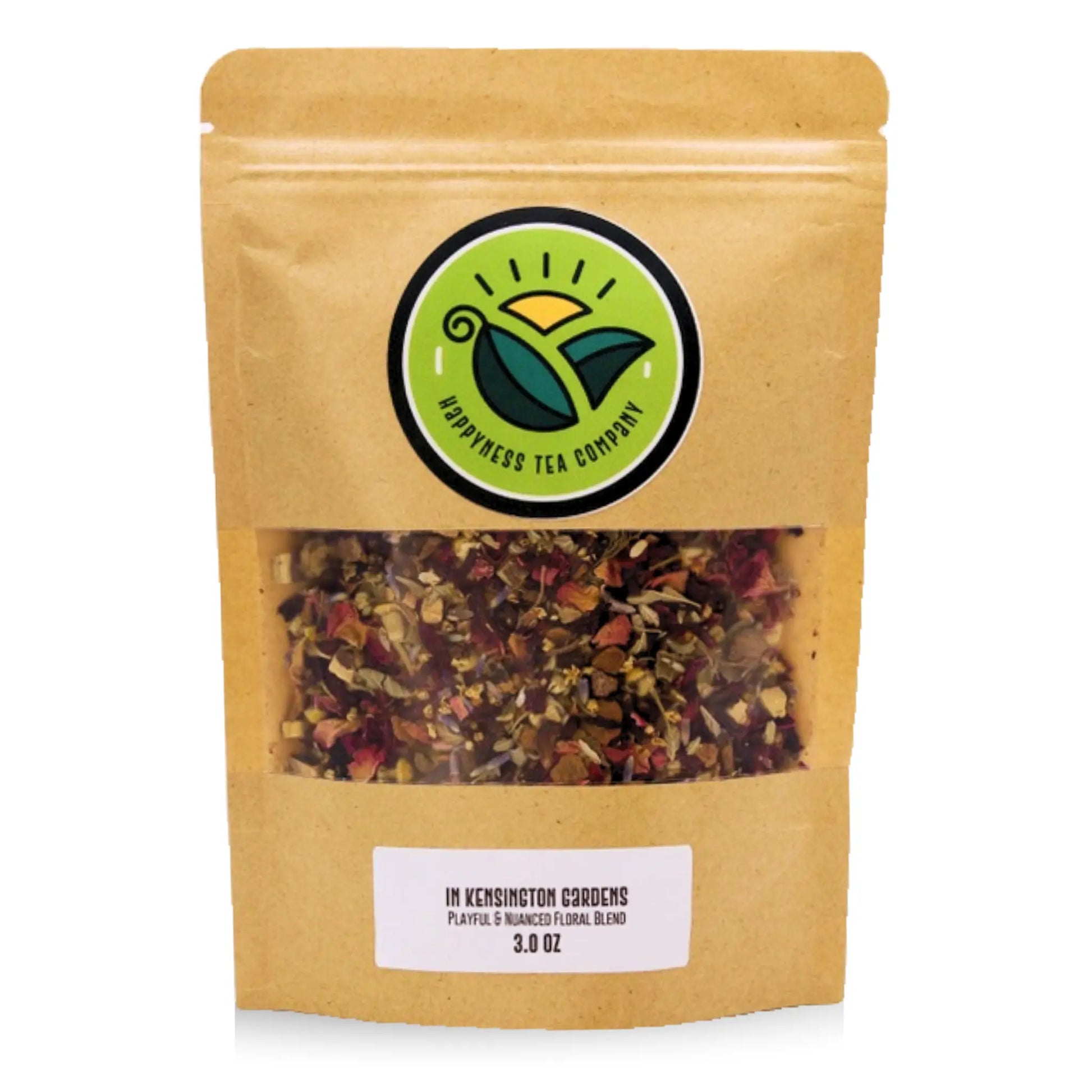 Looseleaf tea blend in bag hibiscus licorice clove