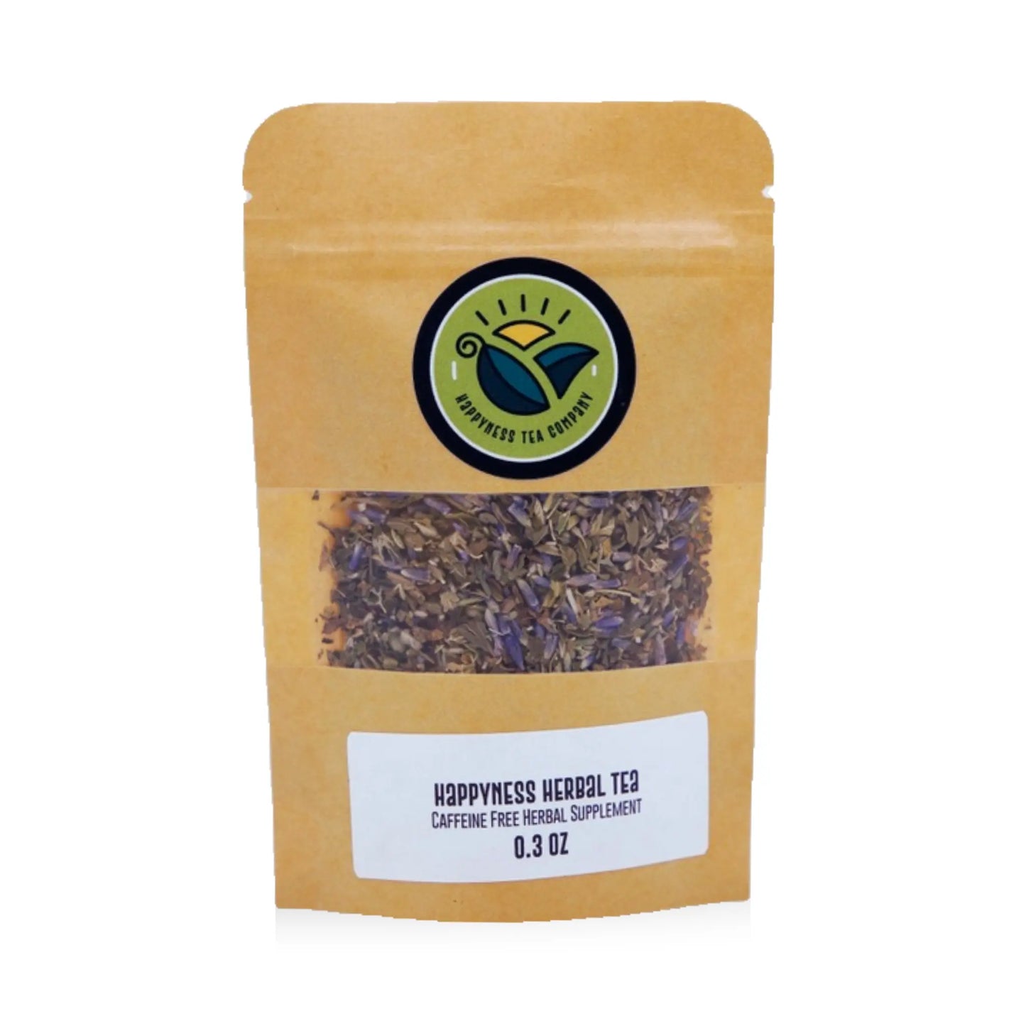 Looseleaf tea blend in bag lavender