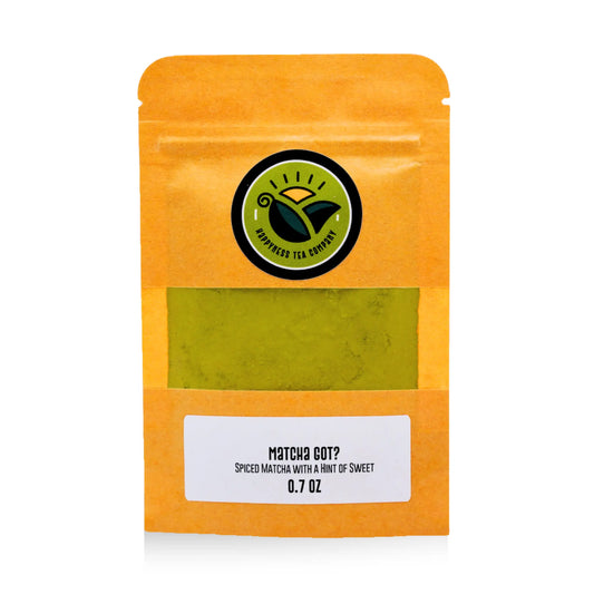 Matcha blend in bag