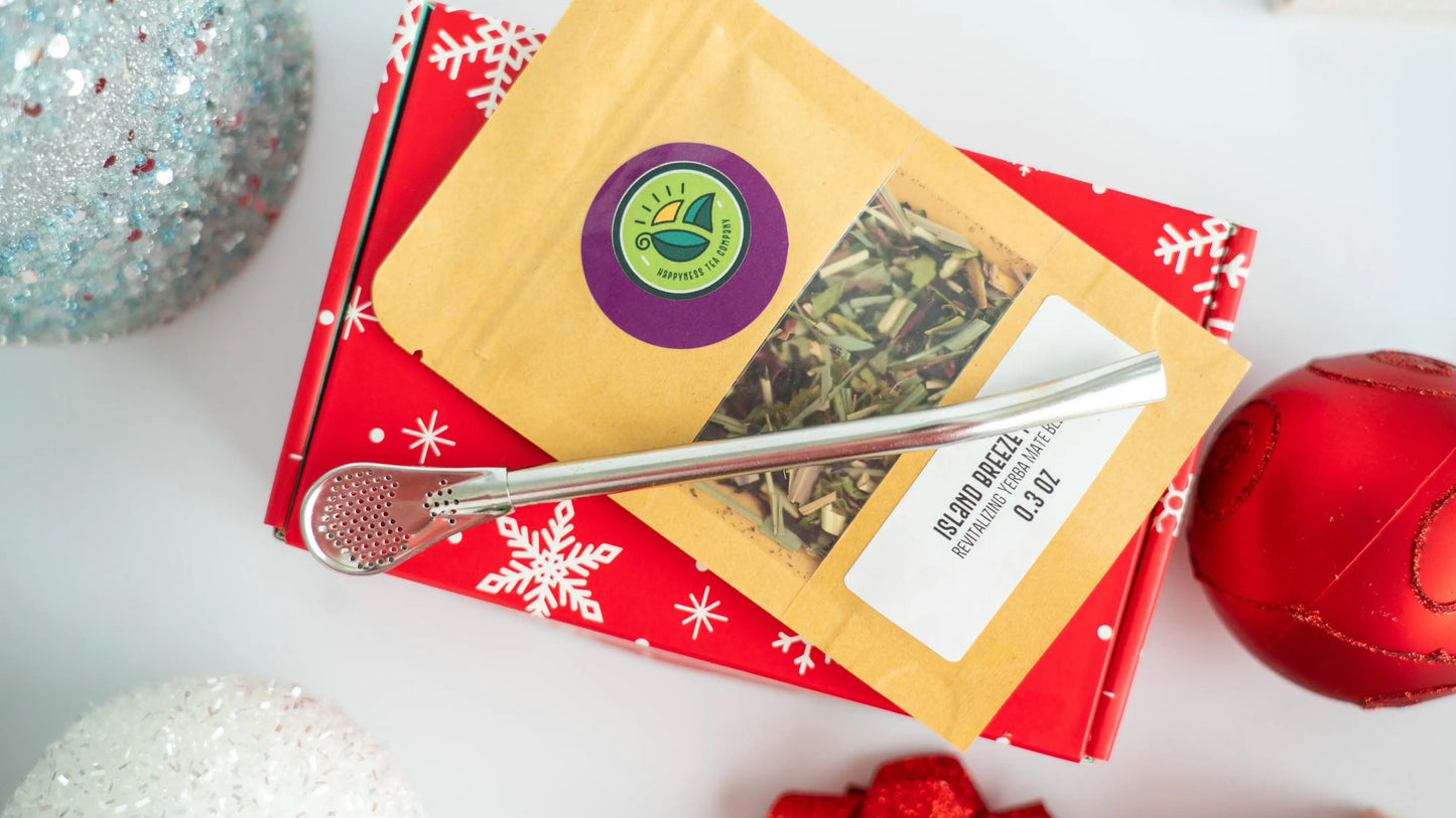 Tea Sampler Box -4 Teas Happyness Tea Company