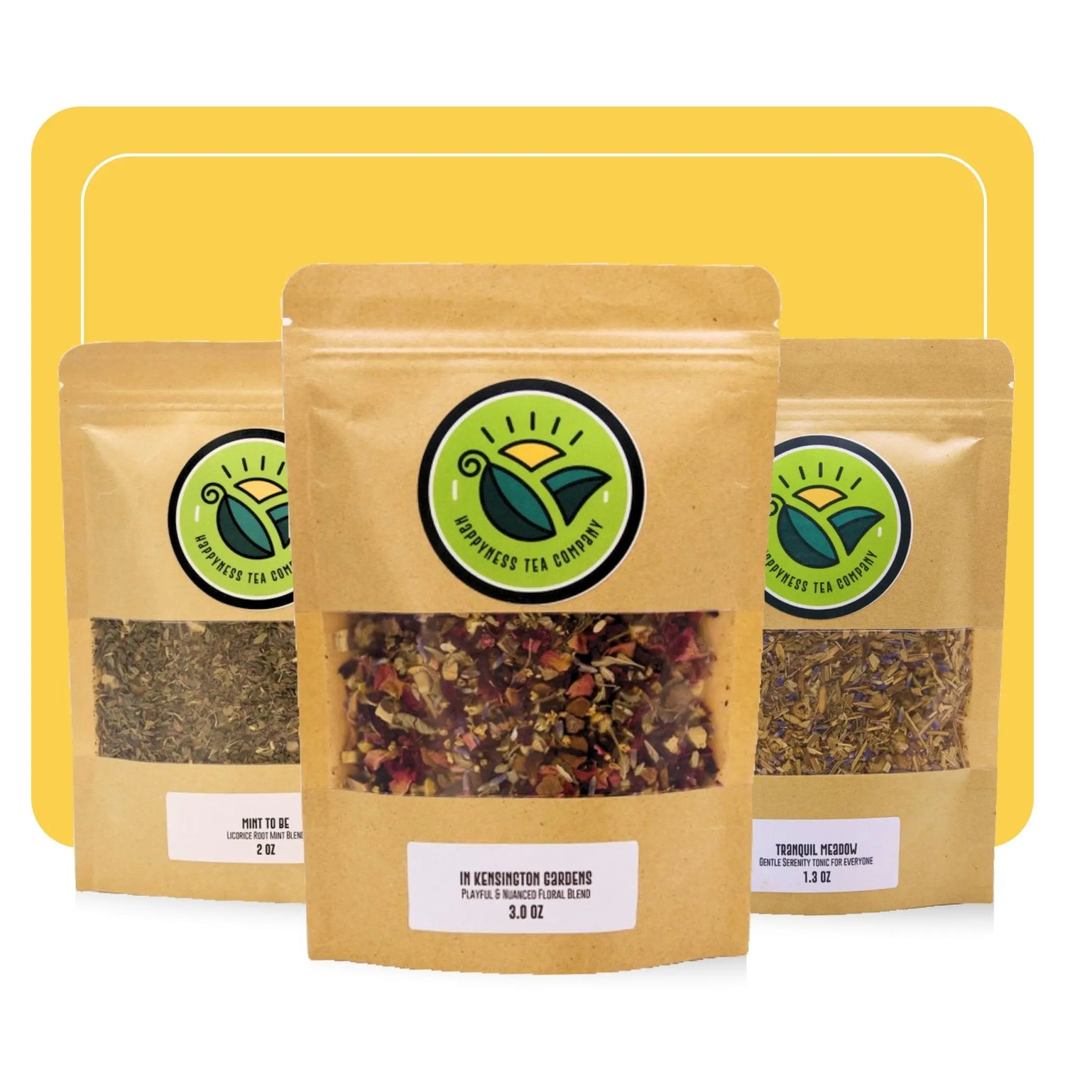 Caffeine-free Happyness Tea Company