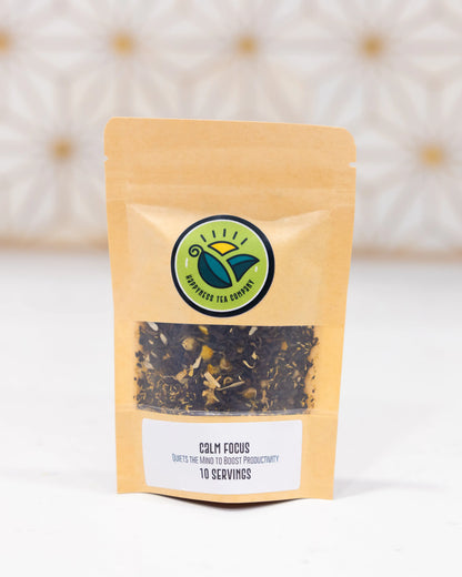 Calm Focus - Chamomile Black Tea Happyness Tea Company