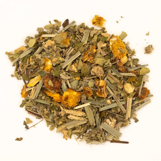 Citrus Grove - Lemon Ginger Yerba Mate Tea Happyness Tea Company