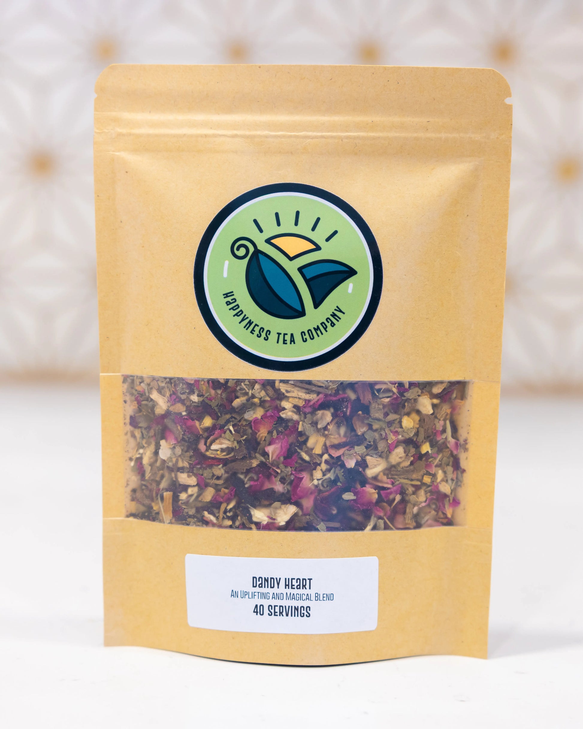 Dandy Heart Antioxidant Herbal Tea Happyness Tea Company