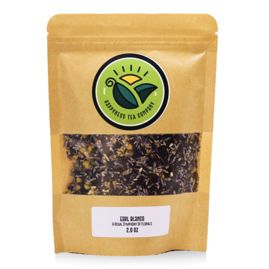 Looseleaf tea blend in bag earl grey black tea