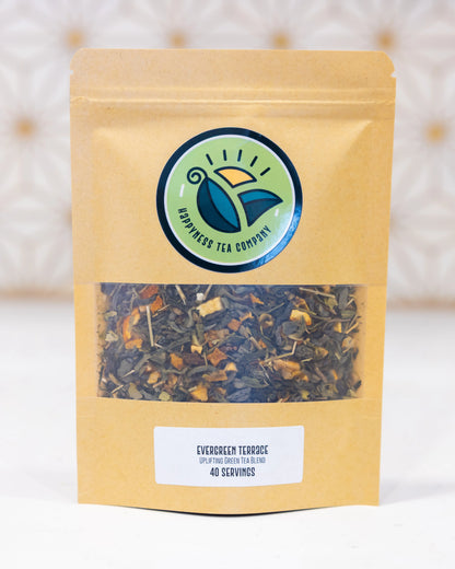 Evergreen Terrace - Citrus Green Tea Blend Happyness Tea Company