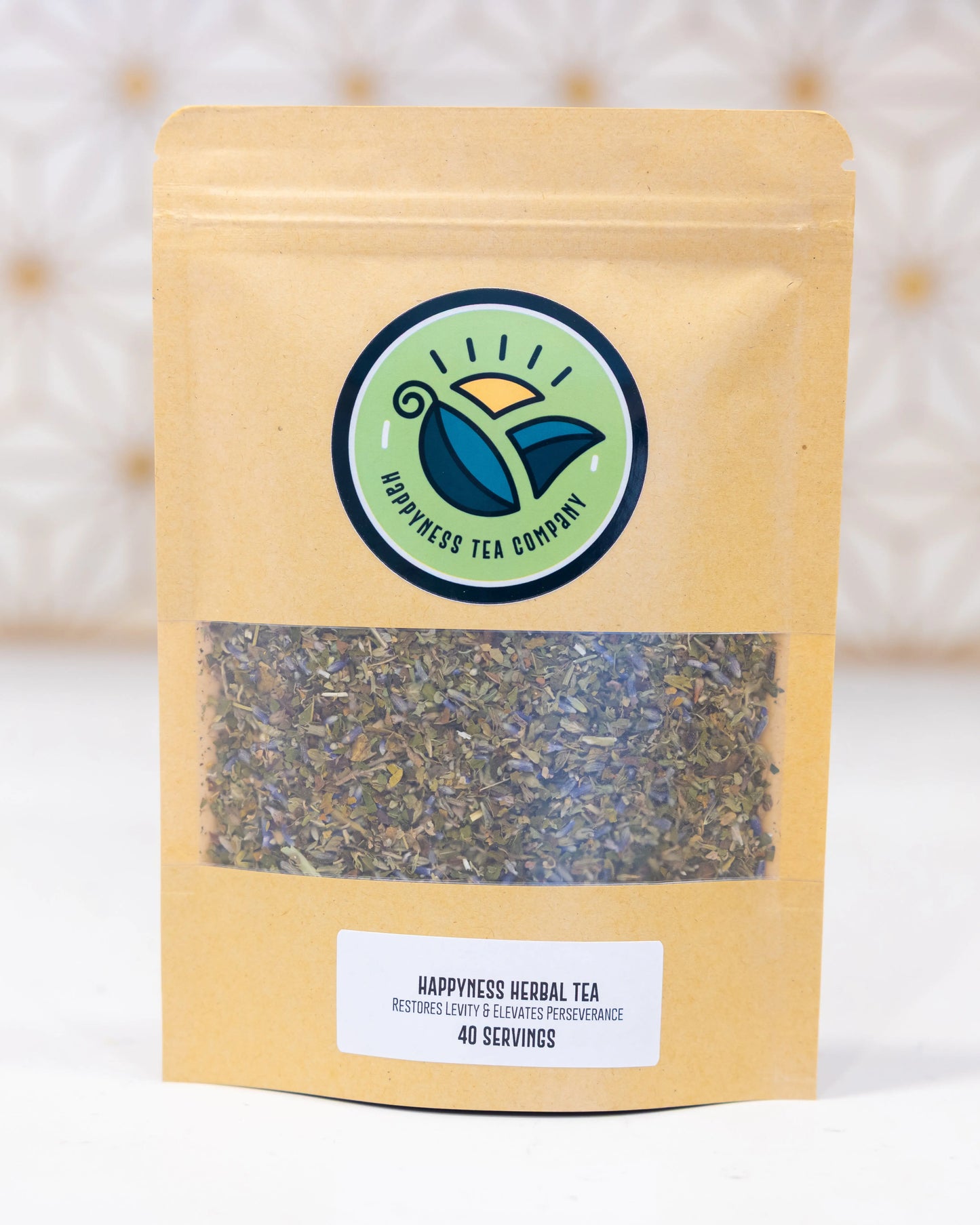 Happyness Herbal Tea - Stress Relieving Mint Tea Happyness Tea Company