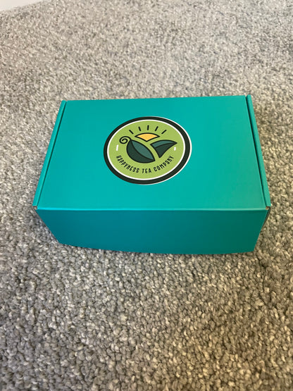 Tea Gift Box -4 Teas, 1 Bombilla