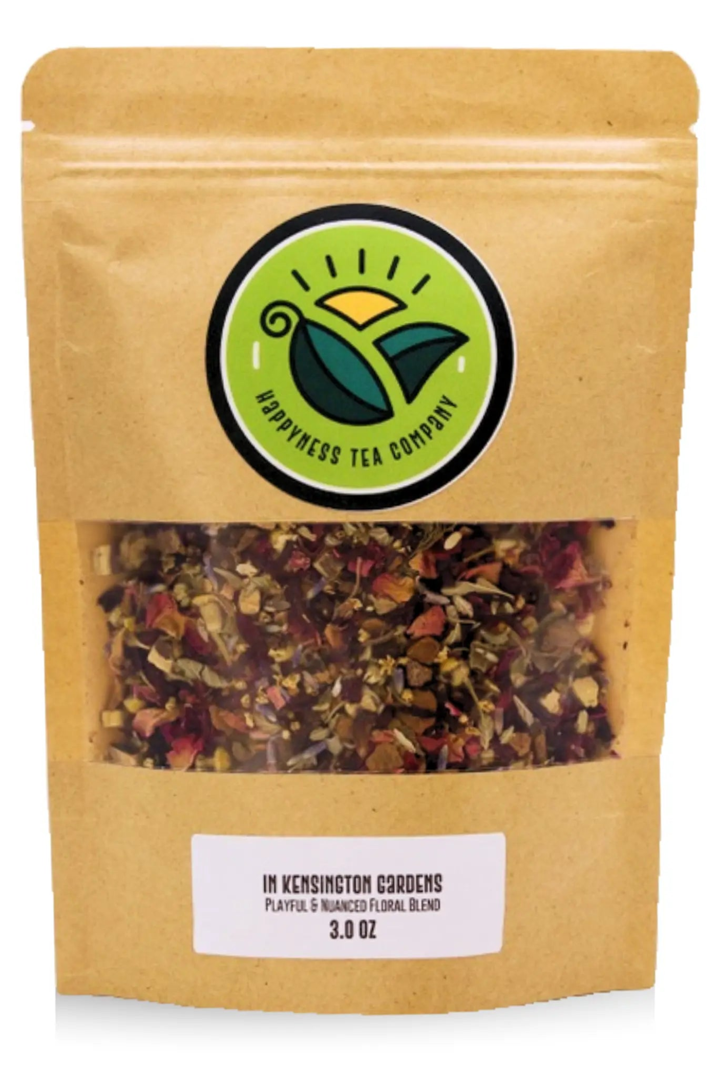 Looseleaf tea blend in bag hibiscus licorice clove