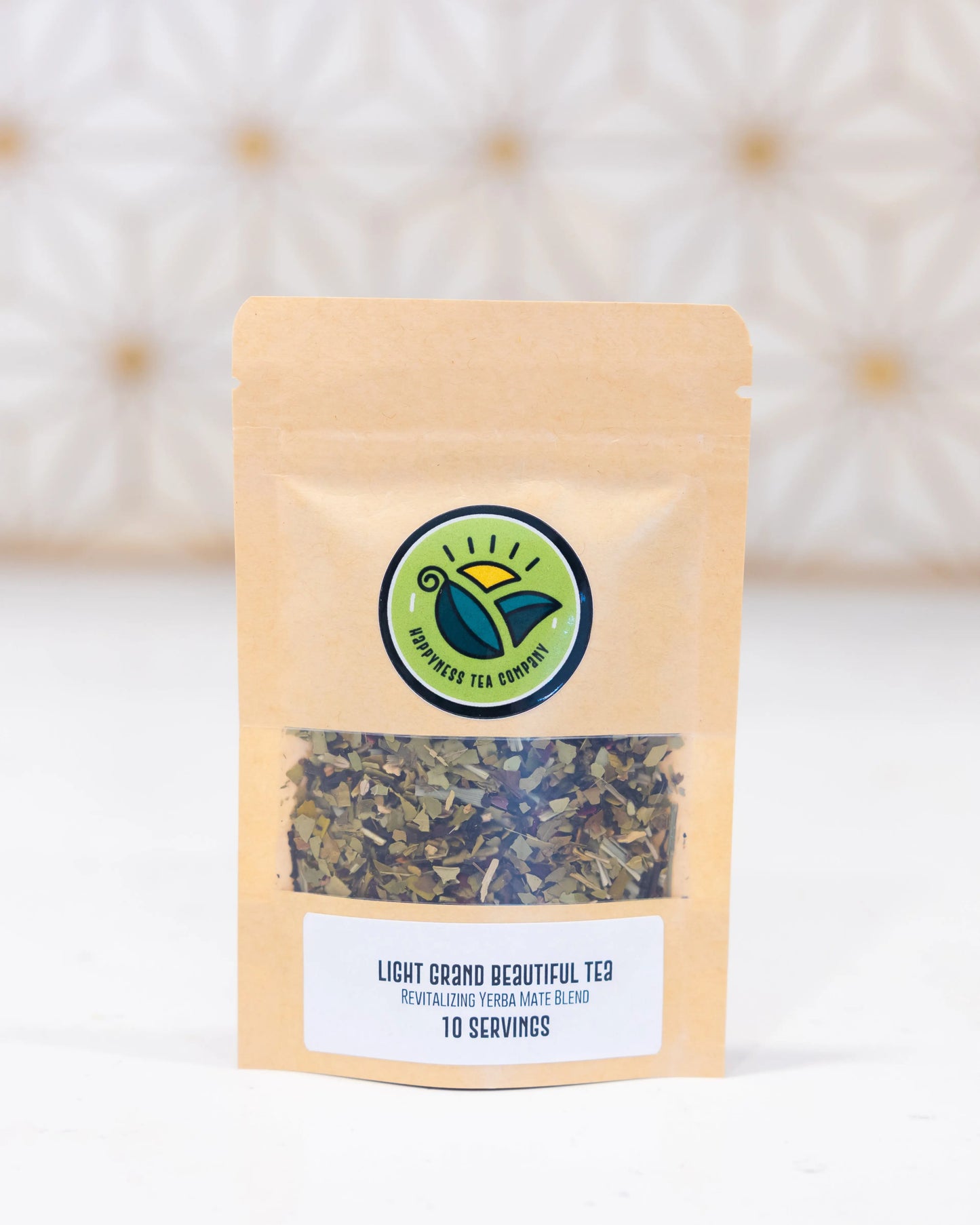 Light Grand Beautiful Tea - Smoky Yerba Mate Happyness Tea Company