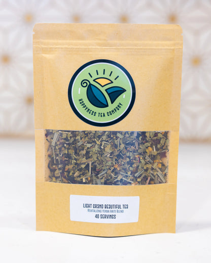 Light Grand Beautiful Tea - Smoky Yerba Mate Happyness Tea Company
